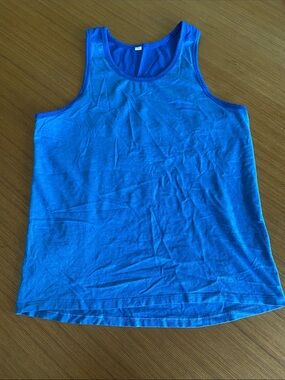 Lululemon Blue Athletic Tank Top M